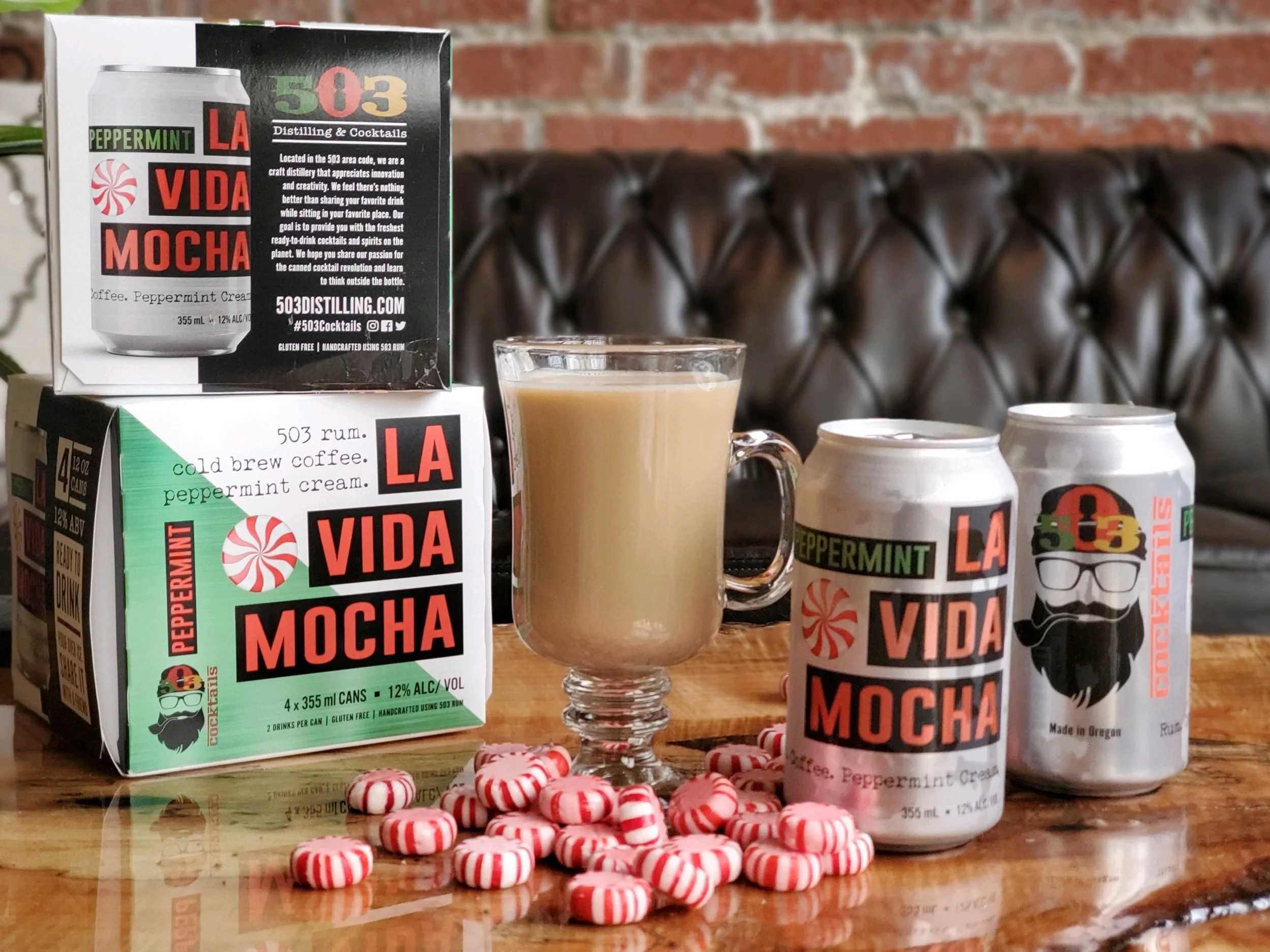Portland's 503 Distilling releases Peppermint La Vida Mocha canned